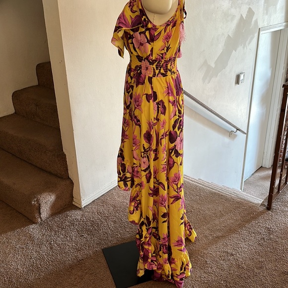 Elegant summer flower dress - Picture 4 of 8